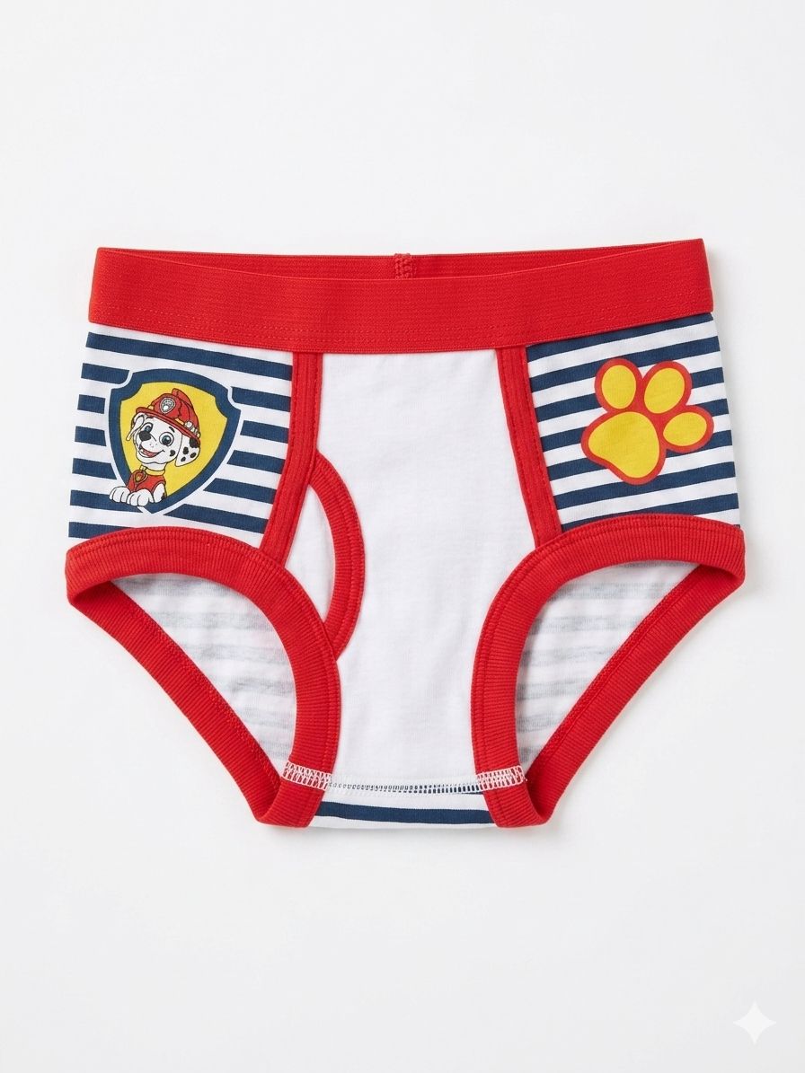 Paw Patrol "Pups on Duty" Boys' Briefs – 3-Pack