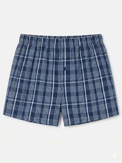 LIVERGY pack of 2 Men’s boxers shorts, blue & navy