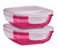 Click N Store Food Container Box (Set of 2)