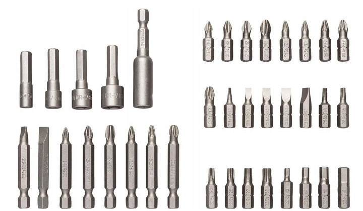 PARKSIDE BITS AND SOCKET WRENCHES SET 37 pieces in a case