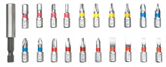 PARKSIDE PBS 21 A1 Bit Set 25 mm 20 pcs