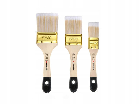 Set of 3 Acrylic Paint Brushes