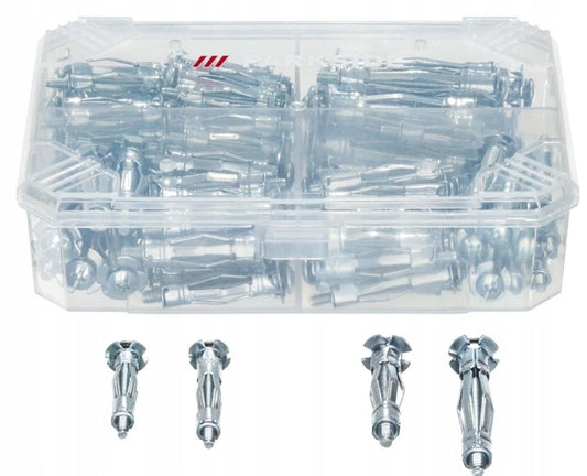 PARKSIDE® Hollow metal dowels, 95 pieces