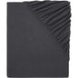 Livarno Home Jersey stretch sheet 180-200x200 (King, Dark Grey)