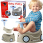 Big Potty Grey New Bobby Car Flying Toy