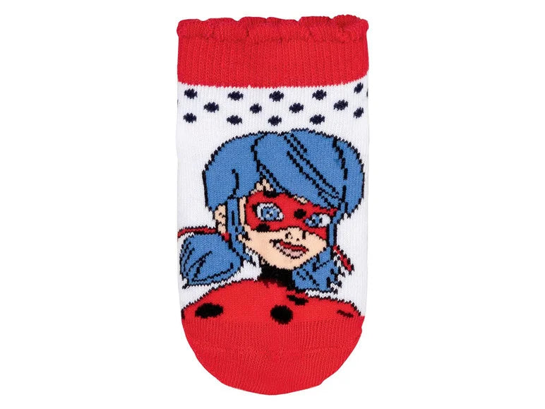 Girls' socks, 3 pairs (Miraculous)