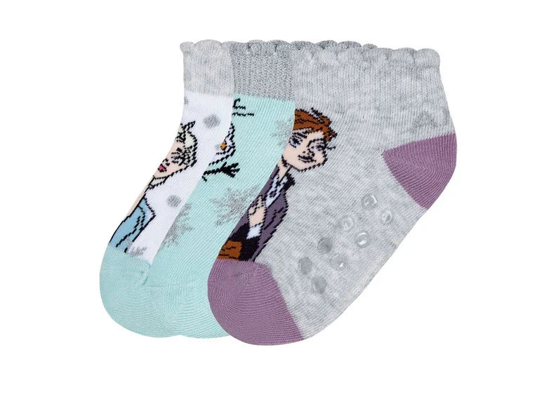 Girls' socks, 3 pairs (Frozen)