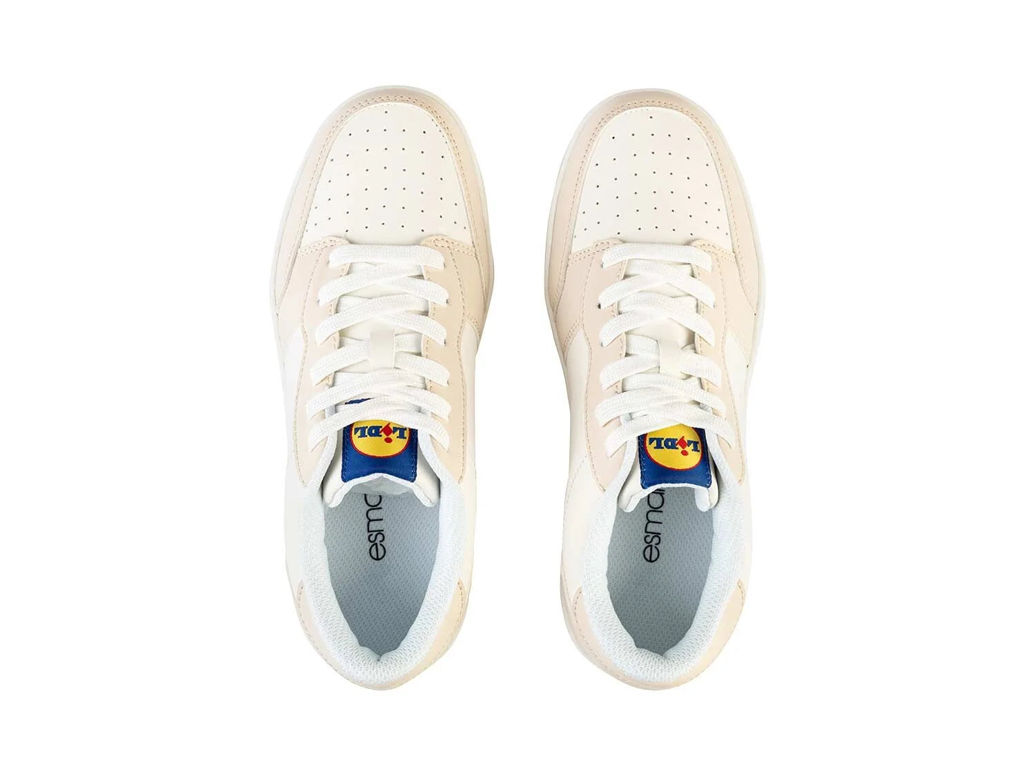 حذاء رياضي نسائي من LIDL (بيج)