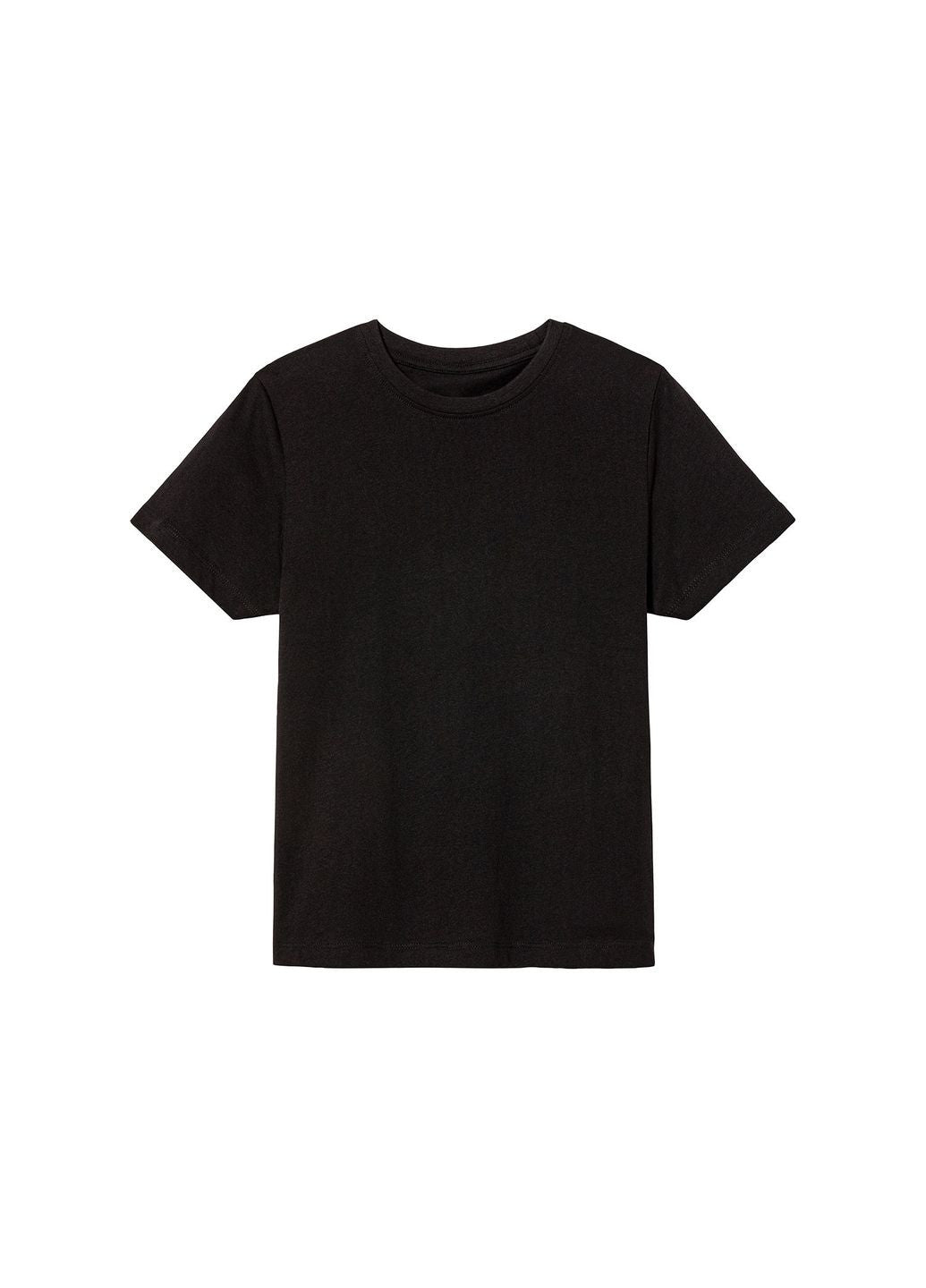 Girls' T-Shirt, 3 Pieces (Black/Navy Blue/Pale Pink)