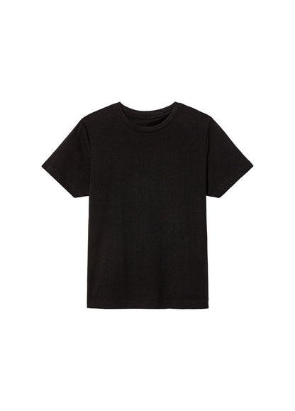 Girls' T-Shirt, 3 Pieces (Black/Navy Blue/Pale Pink)