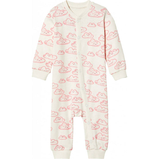 Lupilu Girls' Sleepsuit with BIO Cotton White