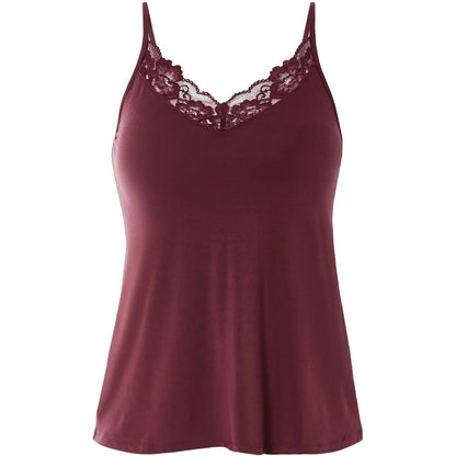 Esmara® Women's Viscose Camisole with Spaghetti Straps (Red)