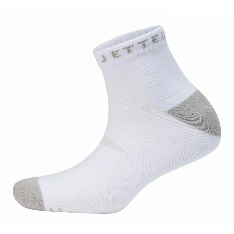 Crivit Women's Sports Socks, 2 Pairs (35/36, Black/White)