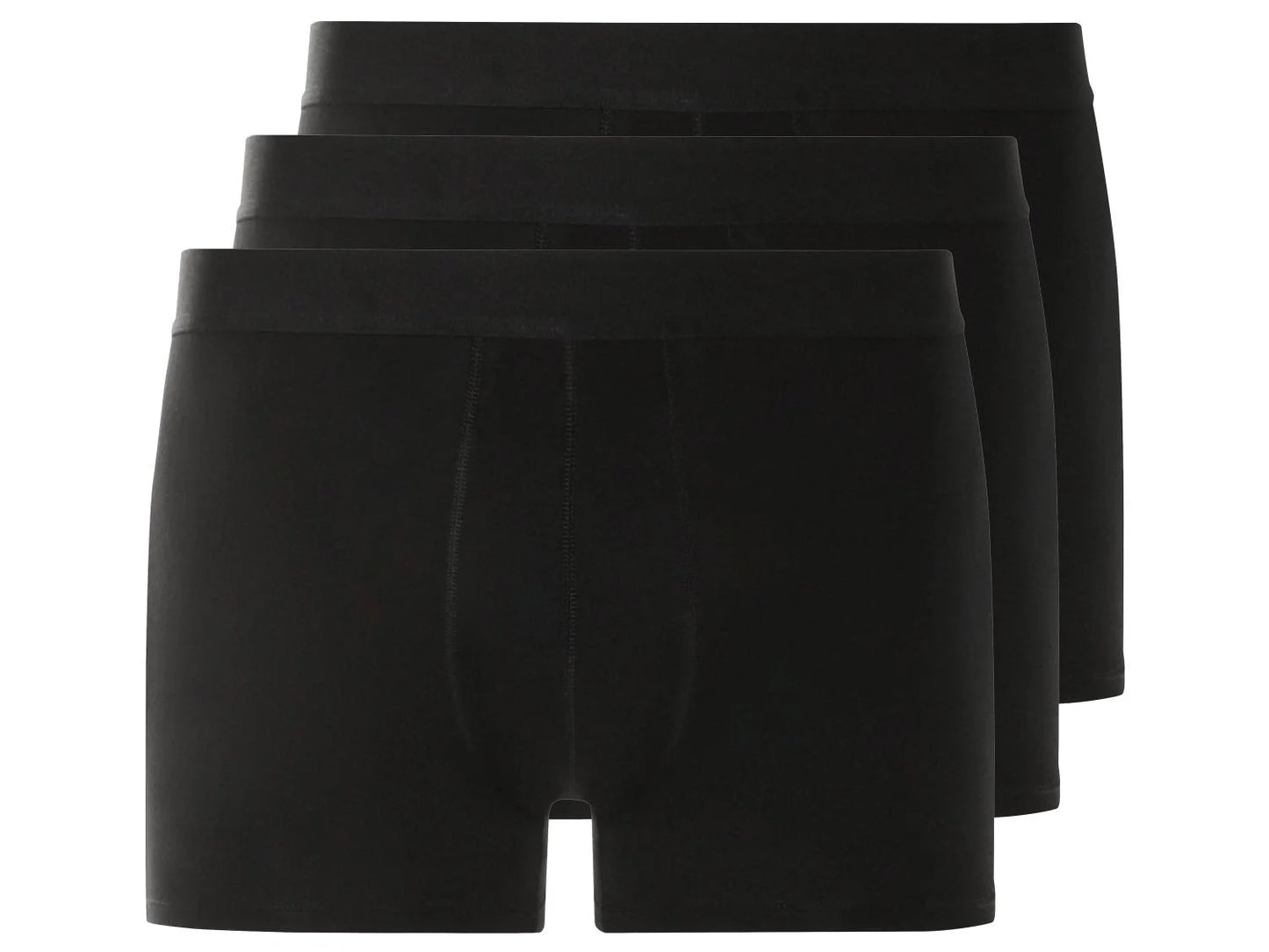 Men's Boxer Shorts, Big Size, 3 Pieces