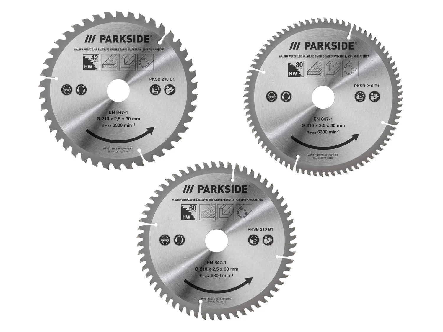 شفرة منشار PARKSIDE® PKSB 210 B1 (شفرة منشار TRF)