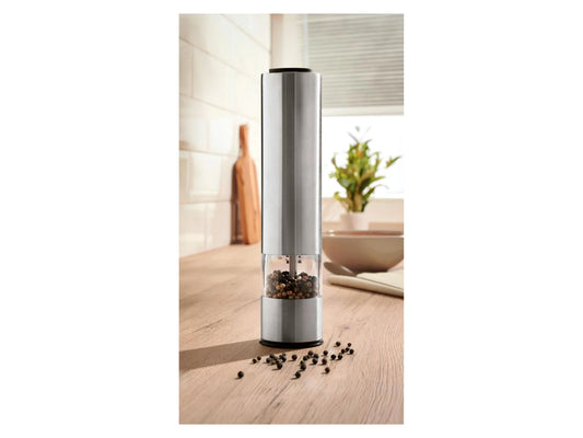 Electric salt or pepper mill