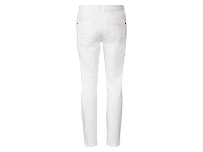 LIVERGY® Men's jeans "Slim Fit", White