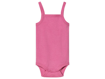 Girls' bodysuits for babies, 2 pieces (Pink)