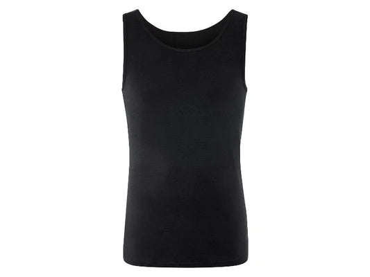 Men's undershirt, 3 pieces (Black)