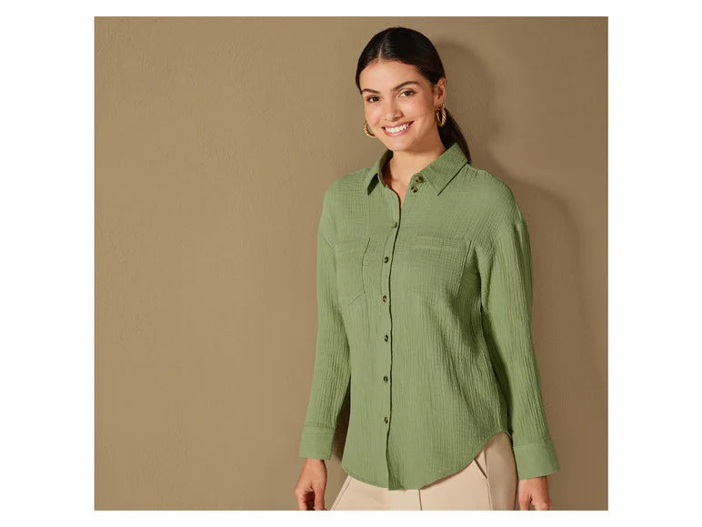 Esmara® Women's shirt (Green)