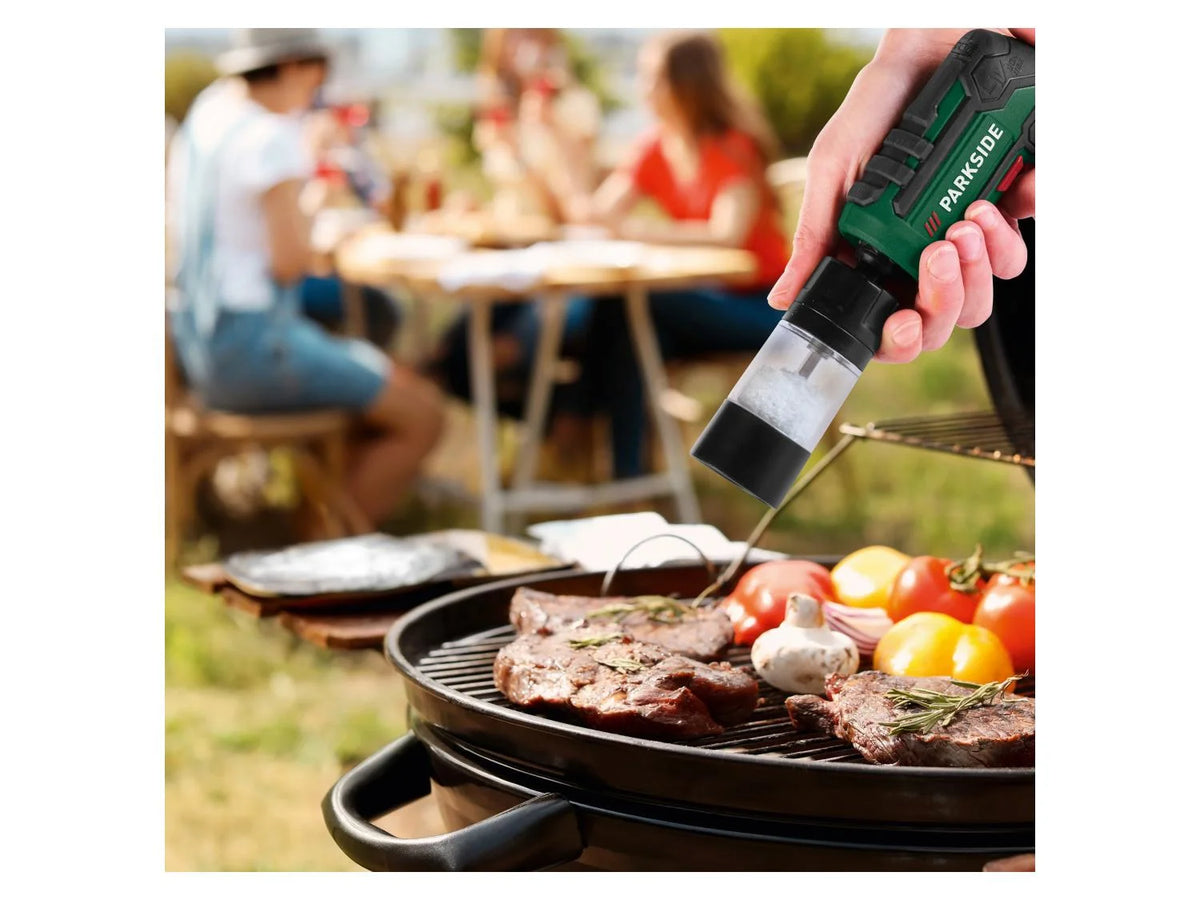 Cordless screwdriver set with accessories BBQ PAS 4 D7, 10 Nm, 4 V