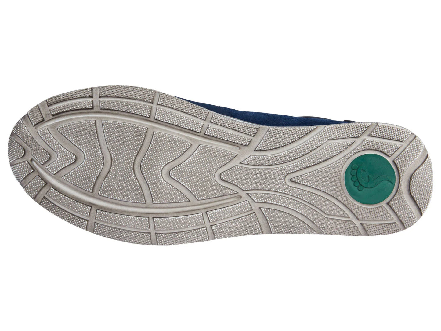 Women's casual shoes, width G, with Footflexx anti-stress shock absorber (Navy Blue)