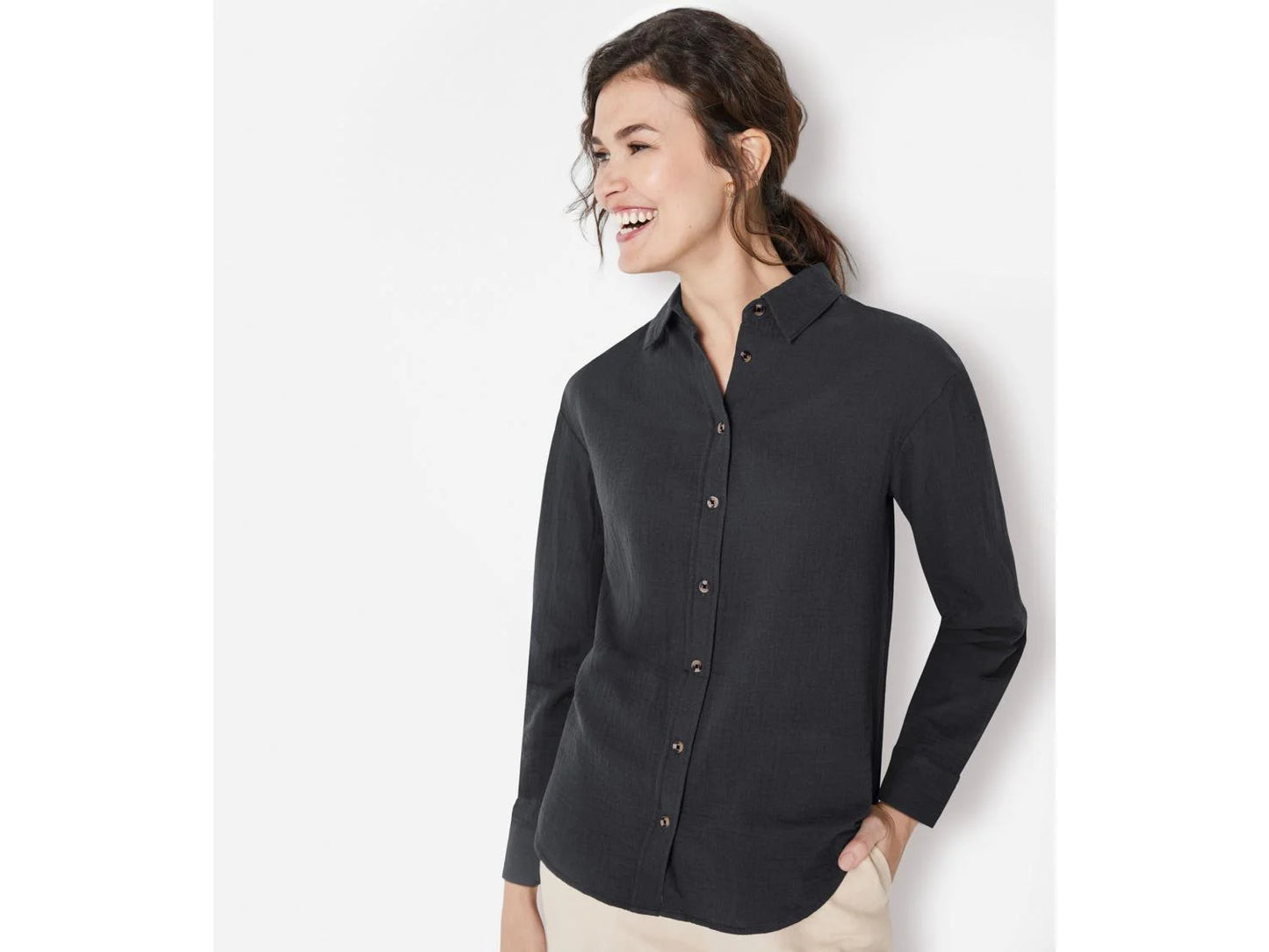 ESMARA Women’s Muslin Shirt