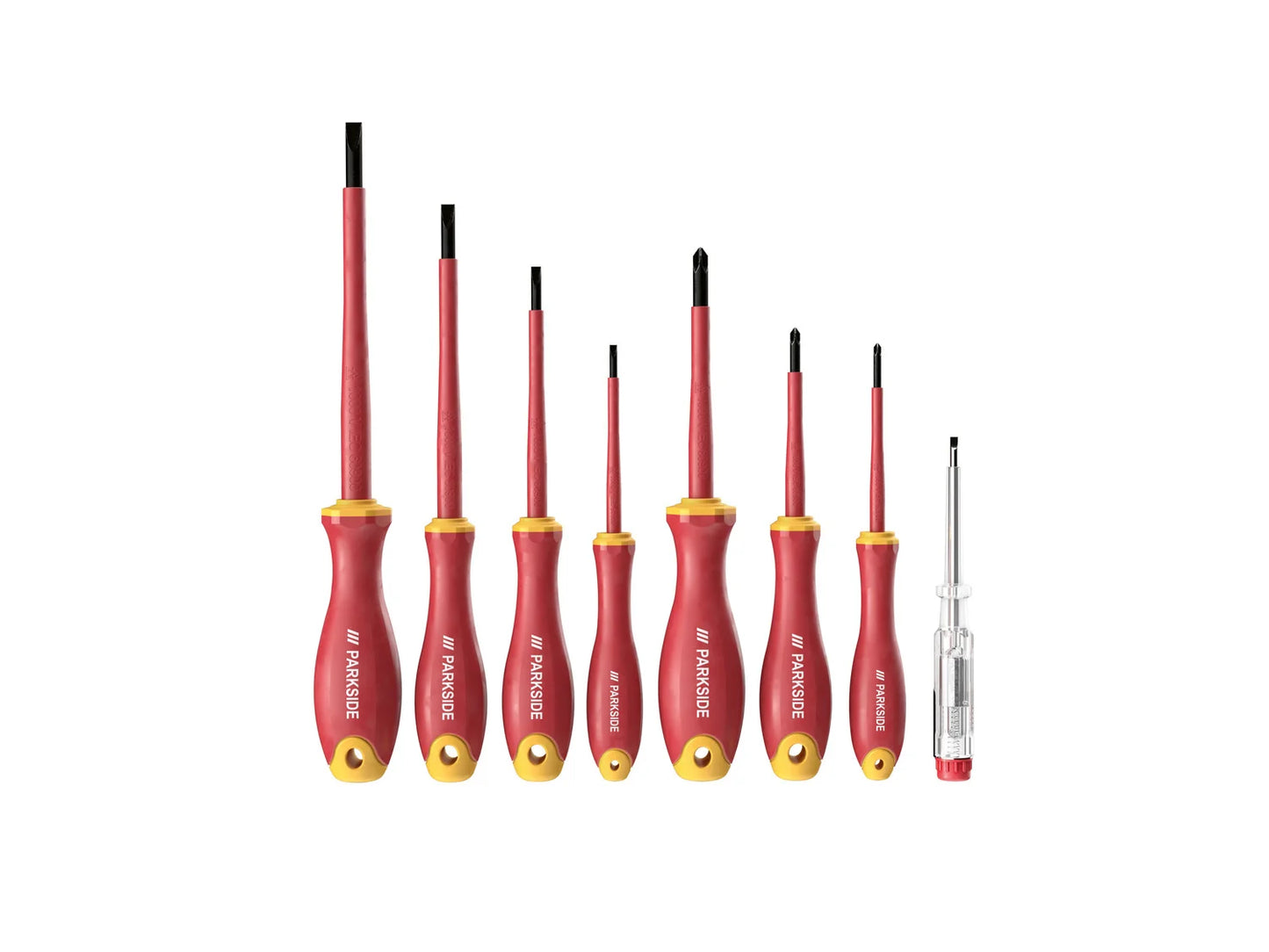 VDE screwdriver set, 8 pieces, up to 1000 volts