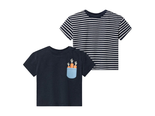 Boys' T-shirt with BIO cotton for babies, 2 pieces