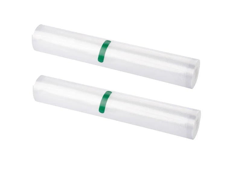 SILVERCREST® KITCHEN Vacuum Packaging Film Rolls, 3 meters (Set of 2)