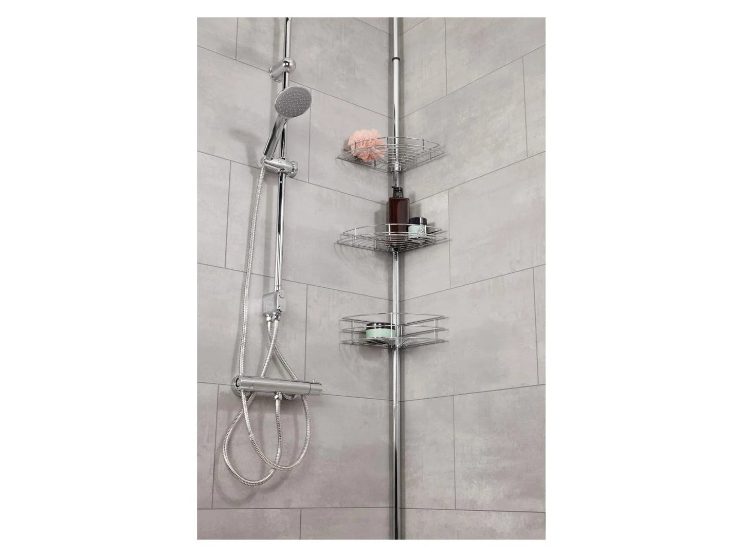 LIV & BO Telescopic shower shelf