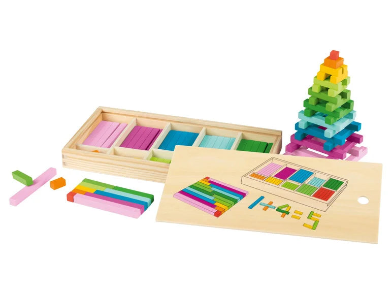 Wooden counting Toy (in the Montessori style)