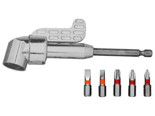 Corner bit holder with bit set