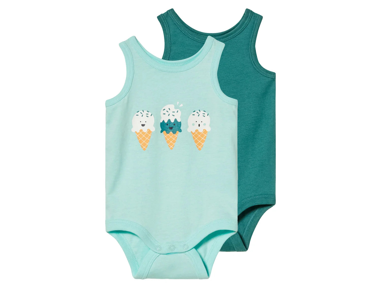 Set of 2 baby bodysuits