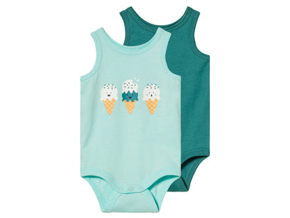 Set of 2 baby bodysuits