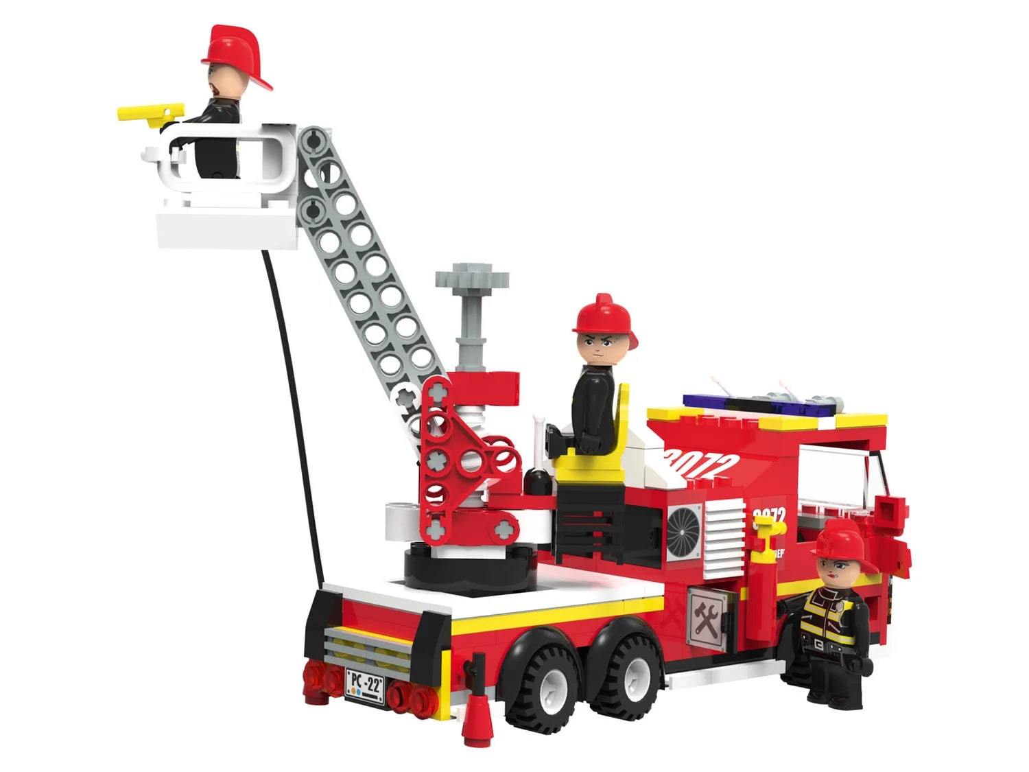 Clippys Brick (Fire truck with ladder)