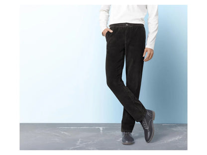 LIVERGY® Men's velvet trousers (Straight Fit)