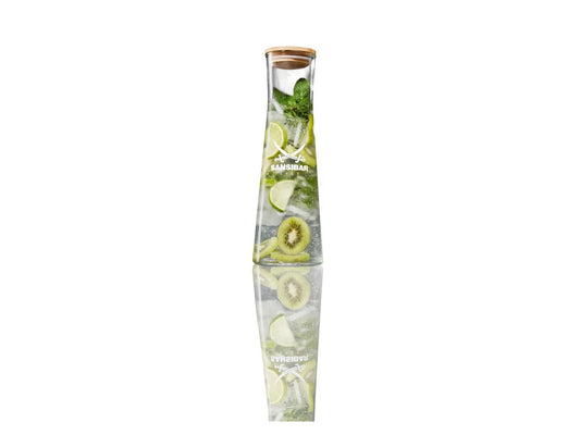 Carafe with bamboo lid