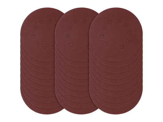 Sanding paper set for wall and floor treatment, 30 pieces, grit size 120 PKN 120 A1