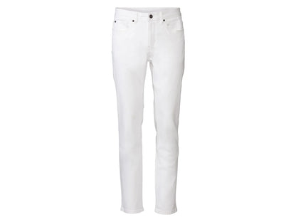 LIVERGY® Men's jeans "Slim Fit", White