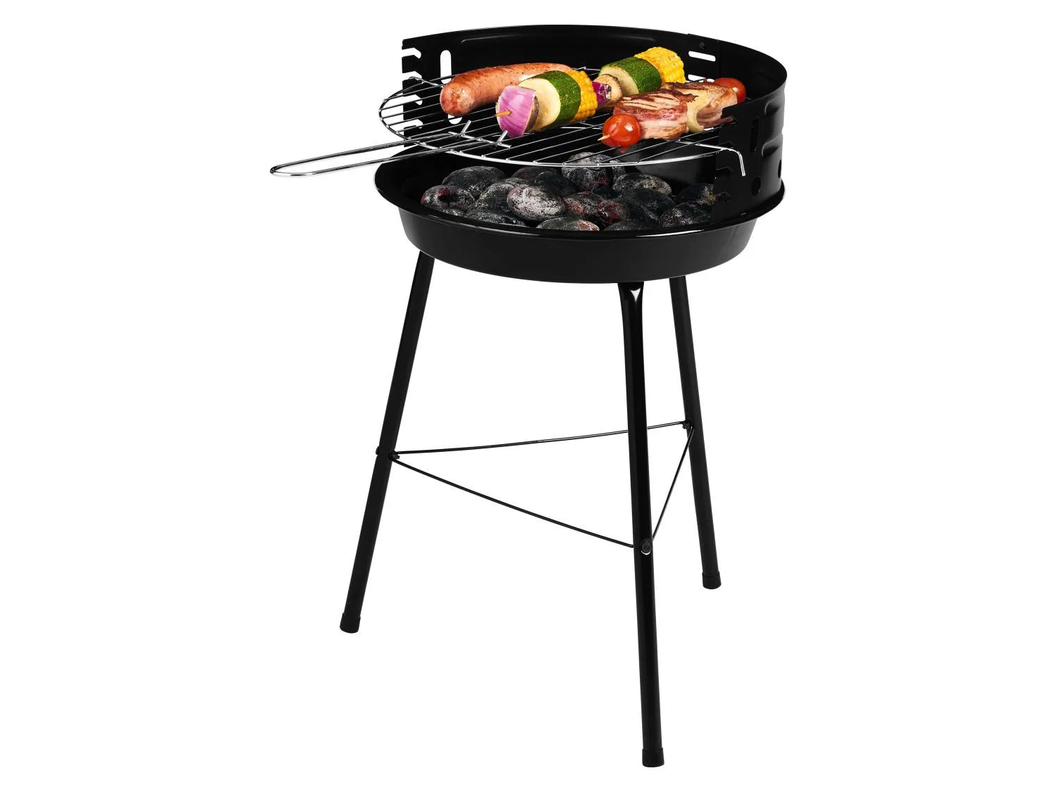 Let's BBQ Round charcoal barbecue