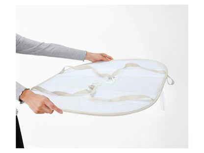 Delicates hanging dryer with recycled material