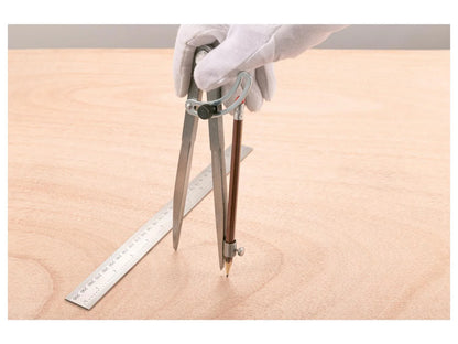 compass with arc, 200 mm