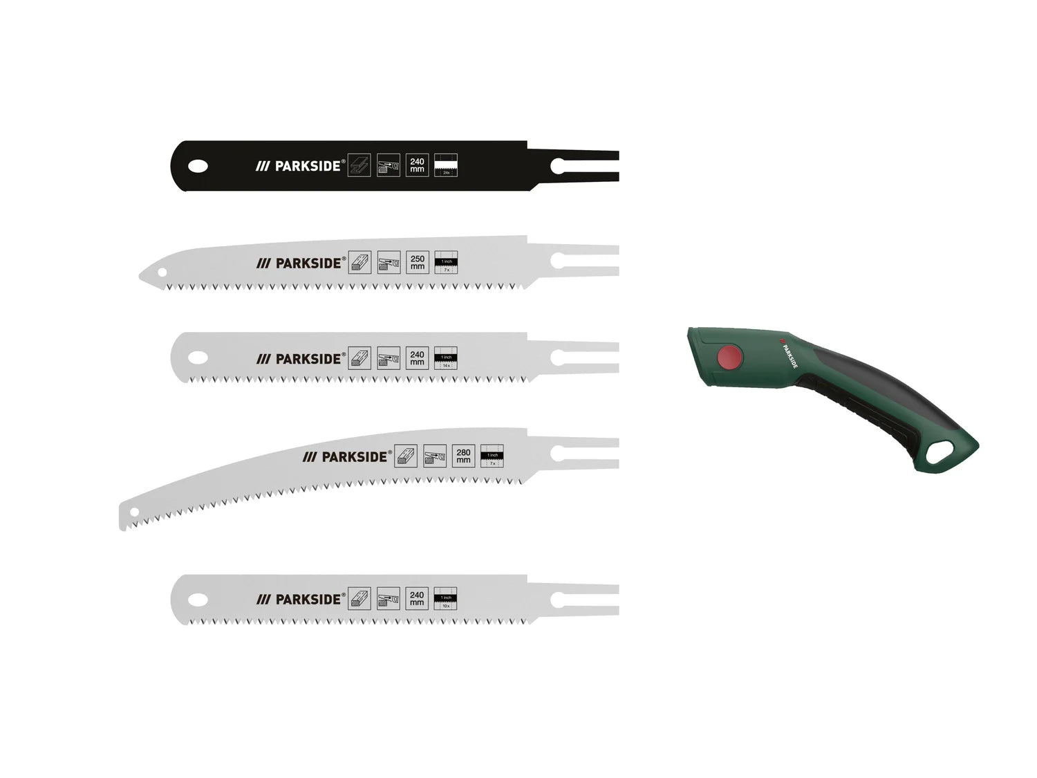 PARKSIDE® Hand Saw Set, 6 Pieces