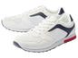 LIVERGY® Men's sneakers (white/blue/red)
