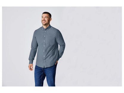 LIVERGY® Men's shirt (Blue)