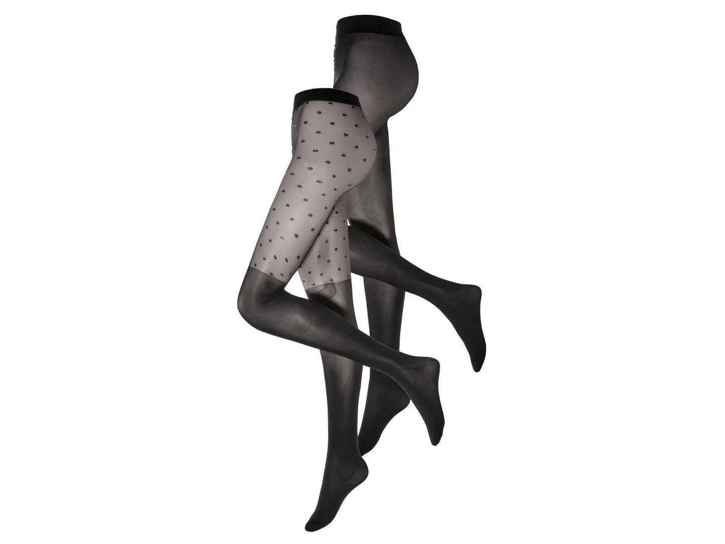 Esmara® Women's tights, 2 pieces