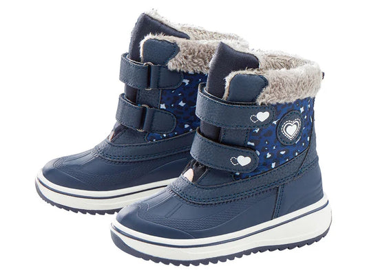 Toddler winter boots, warming (Navy)
