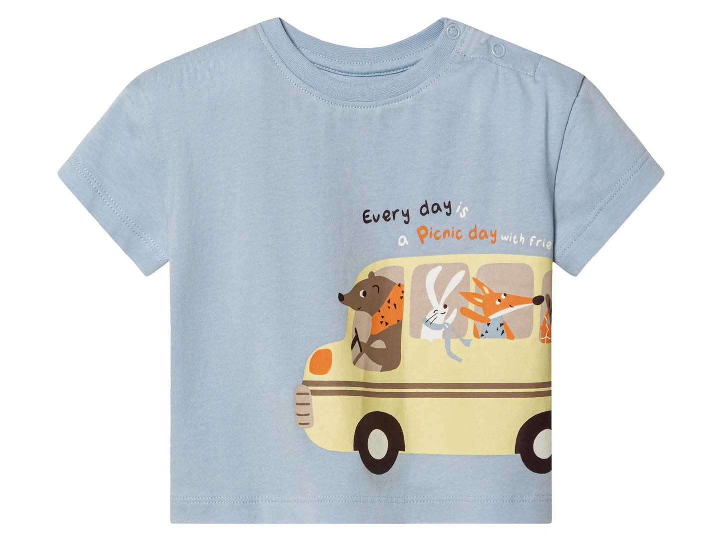 Boys' T-shirt with BIO cotton for babies, 2 pieces