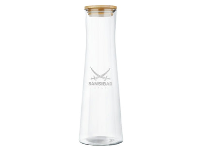 Carafe with bamboo lid